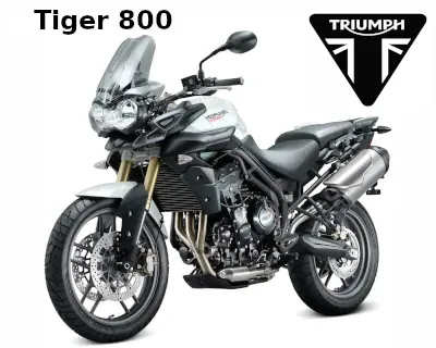 motorcycle triump tiger 800